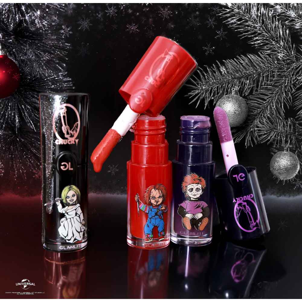Glamlite Child's Play - Chucky "Family Lip Oil" Set Huile pour les lèvres - Multicolore